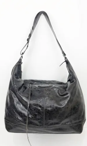 Balenciaga Leather Weekender