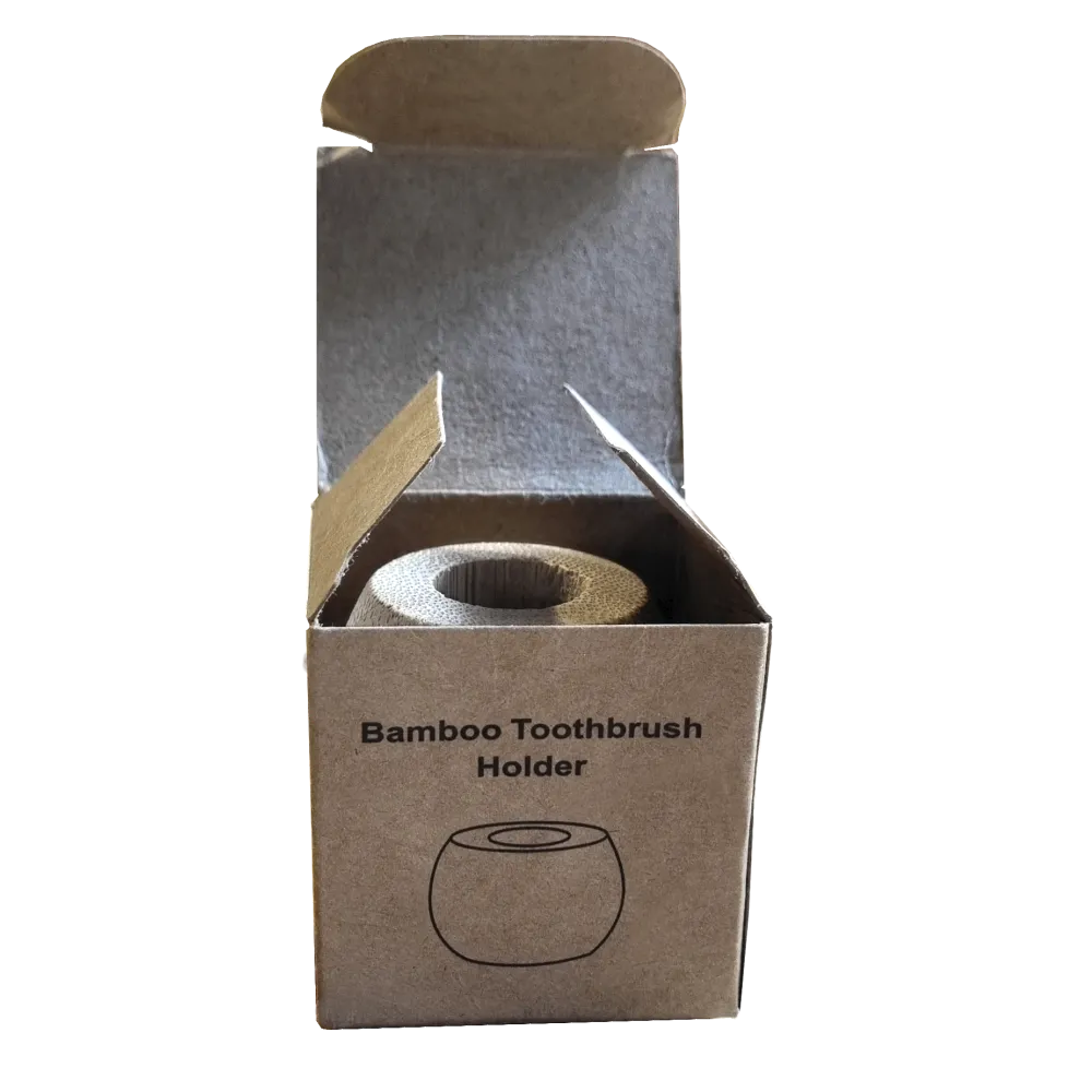 Bamboo Toothbrush Holder