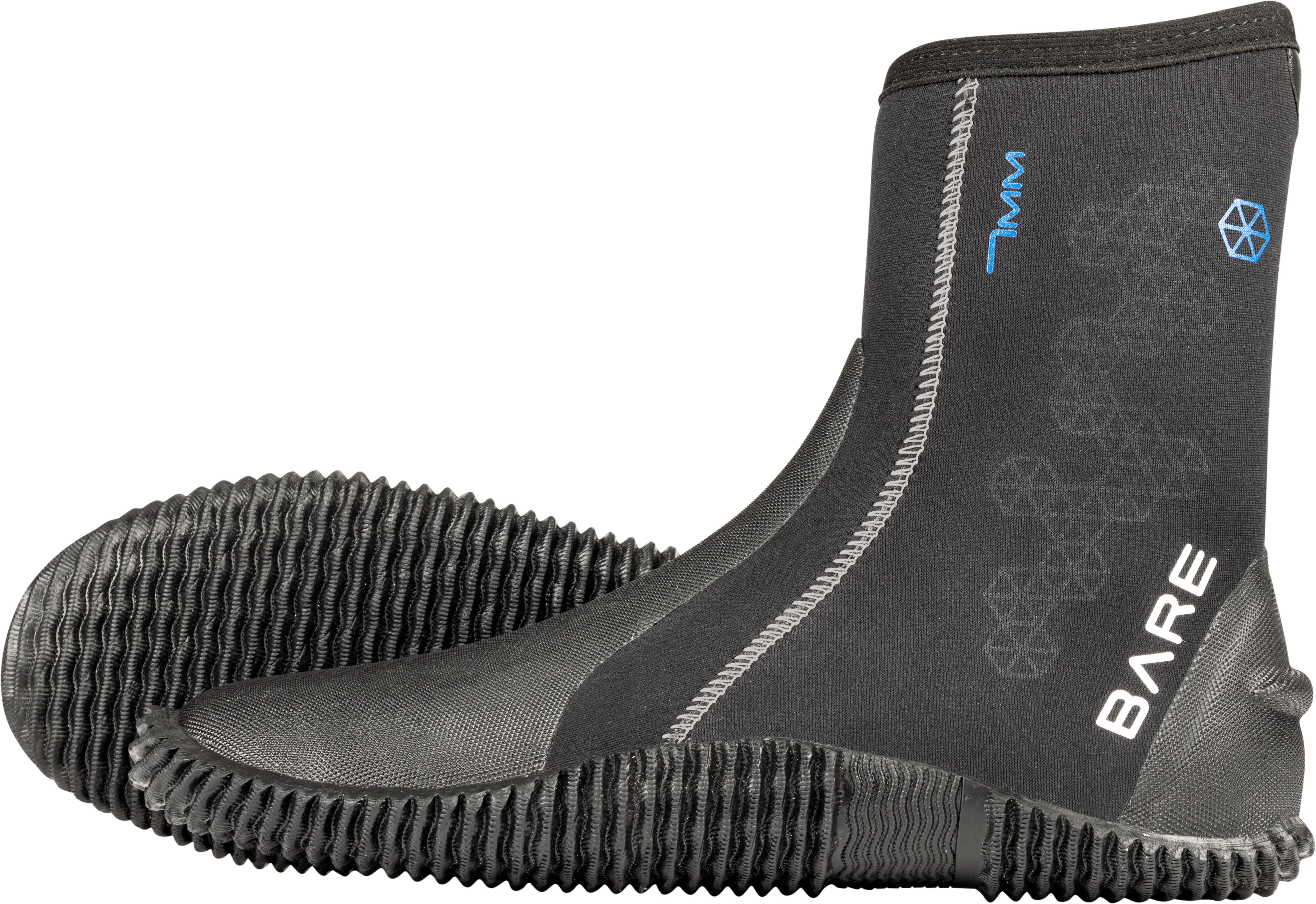 Bare 7mm S-Flex Boots Size 5, 6, 7, 8, 9, 10 and 11  in stock