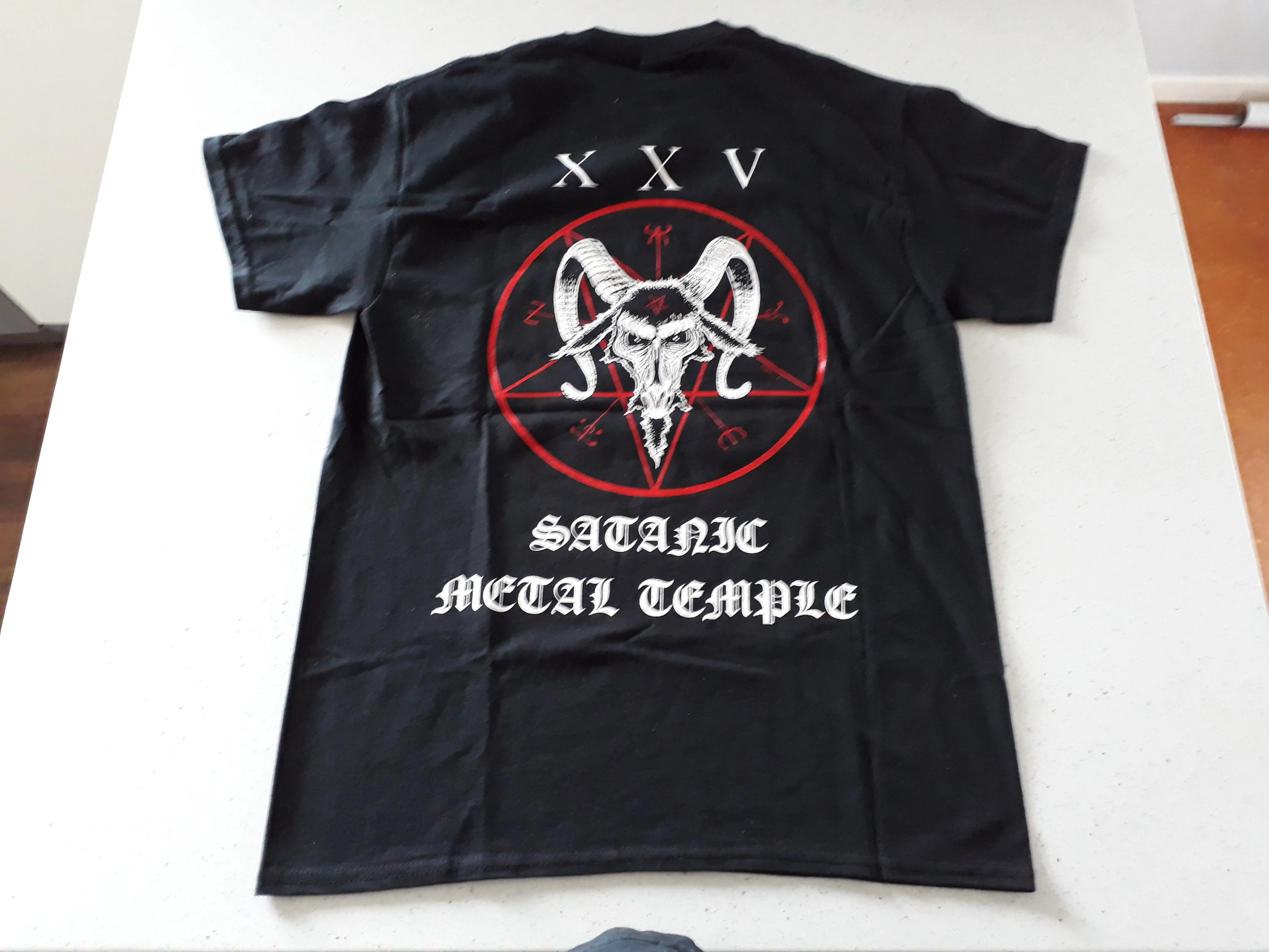 BEHERIT - Satanic Metal Temple T-SHIRT MALE MEDIUM