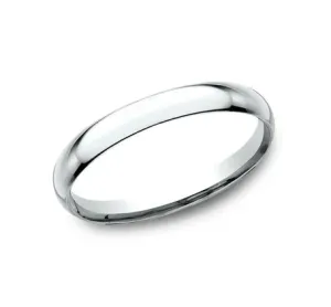 Benchmark 2mm Platinum Light Comfort-Fit Band