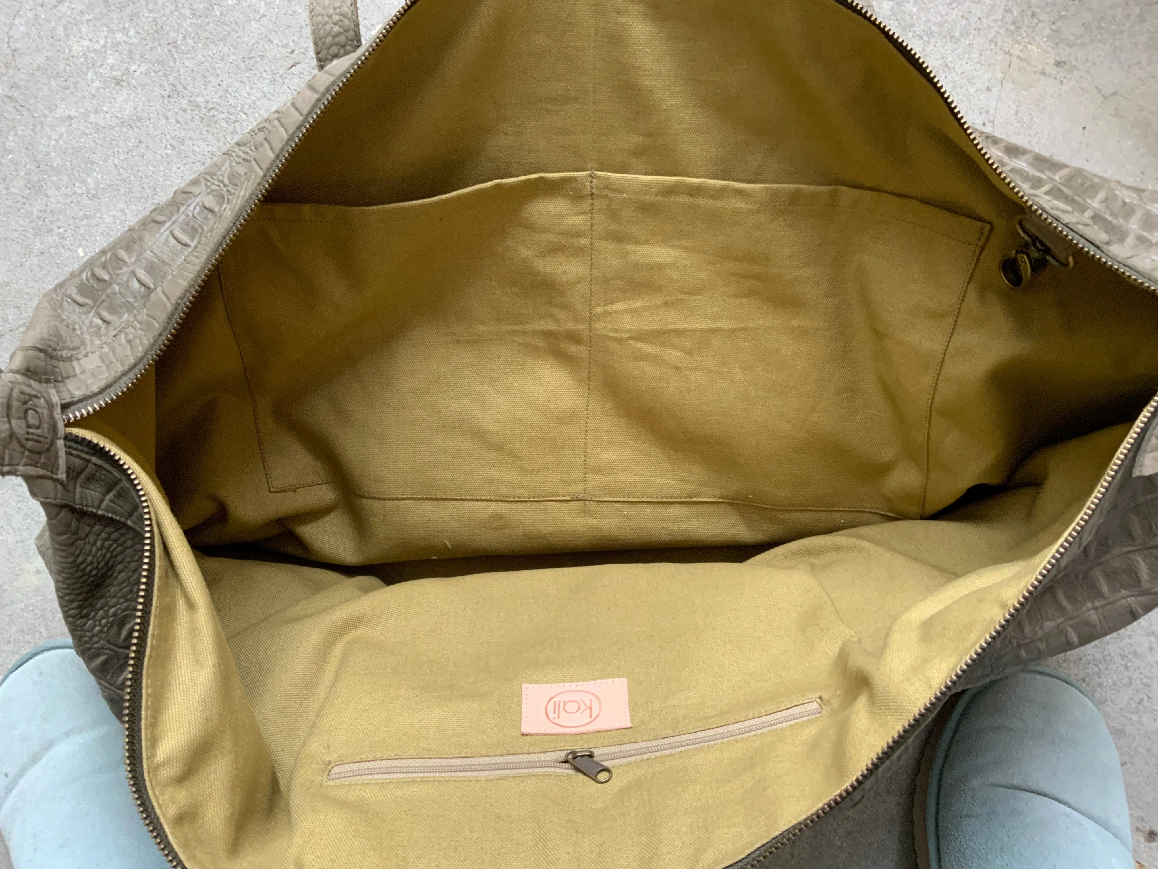 BIG BAG    Huge Leather Weekender