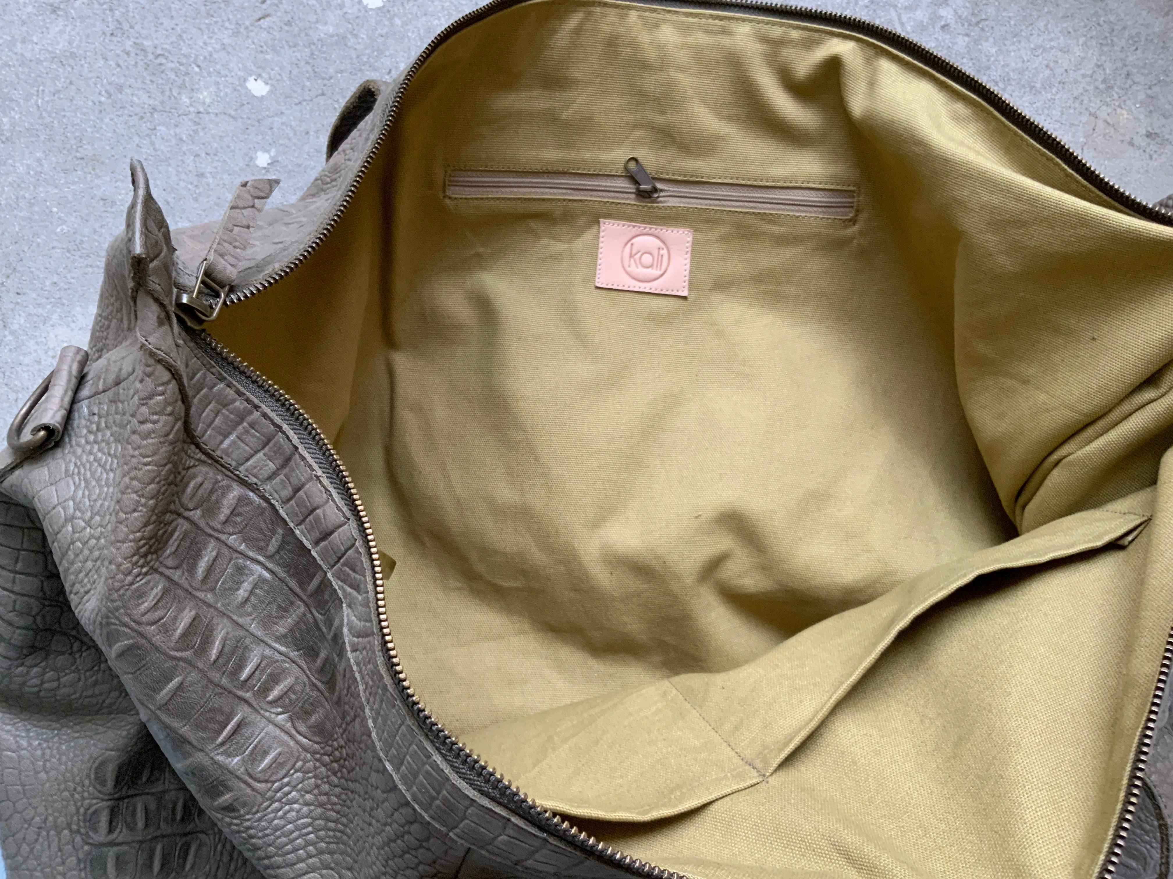 BIG BAG    Huge Leather Weekender