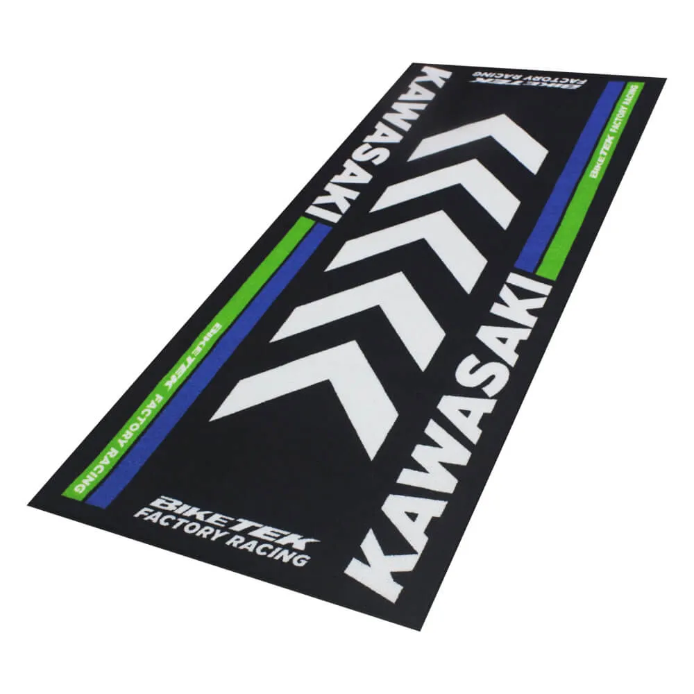 Biketek 'Series 4' Kawasaki Garage Mat