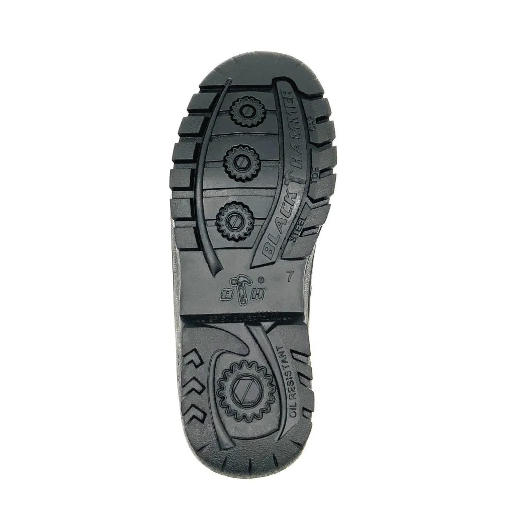 Black Hammer 2000 Series Mid Cut Safety Shoes BH 2333 (SIRIM APPROVED)