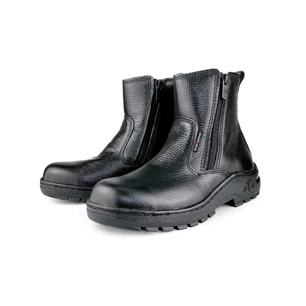 Black Hammer 2000 Series Mid Cut Safety Shoes BH 2333 (SIRIM APPROVED)