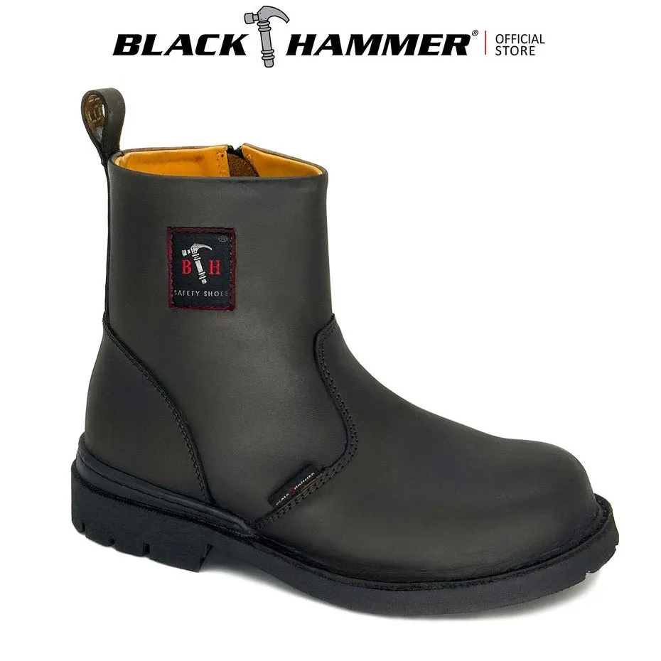 Black Hammer 4000 Series Mid Cut Safety Shoes BH4664 (SIRIM APPROVED)
