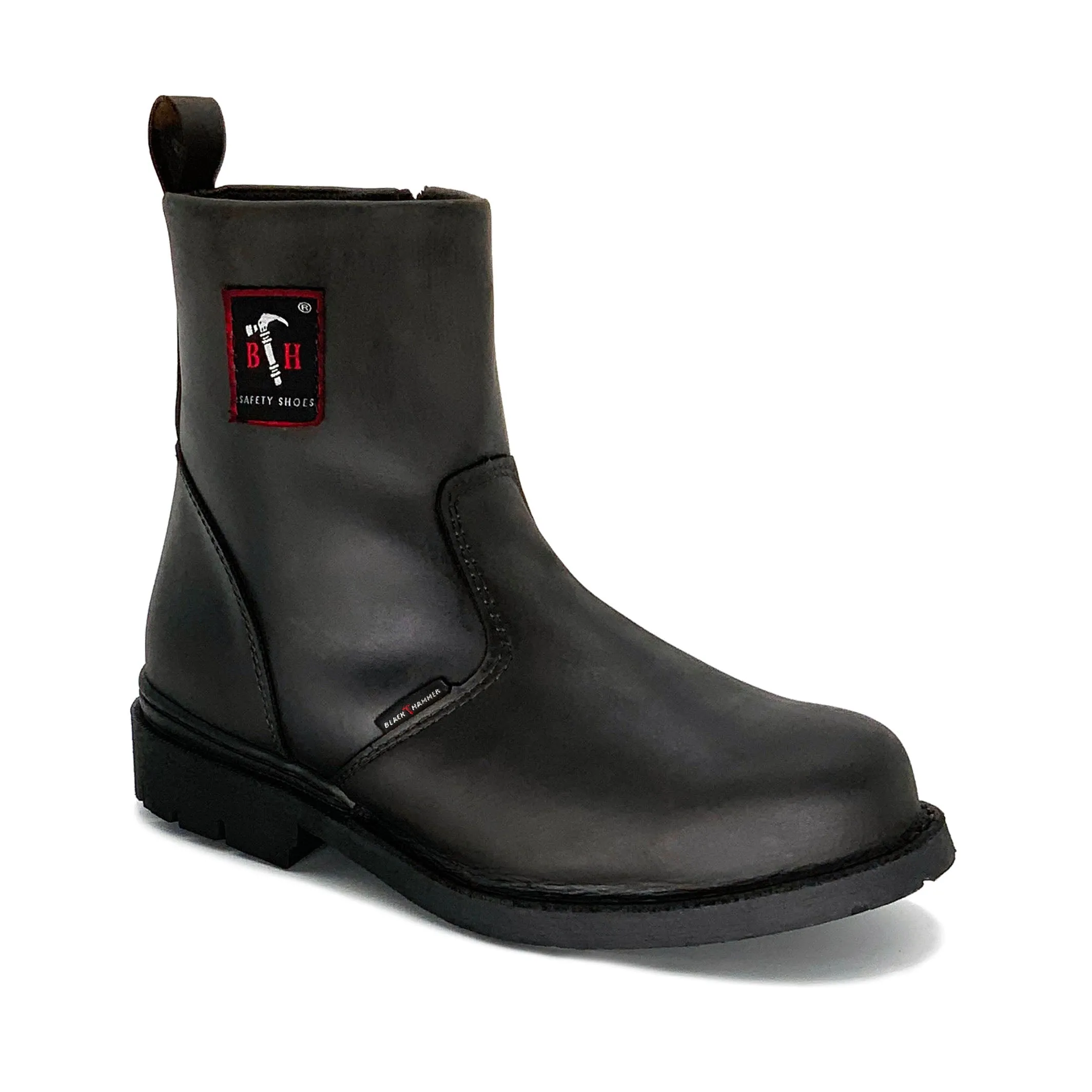 Black Hammer 4000 Series Mid Cut Safety Shoes BH4664 (SIRIM APPROVED)