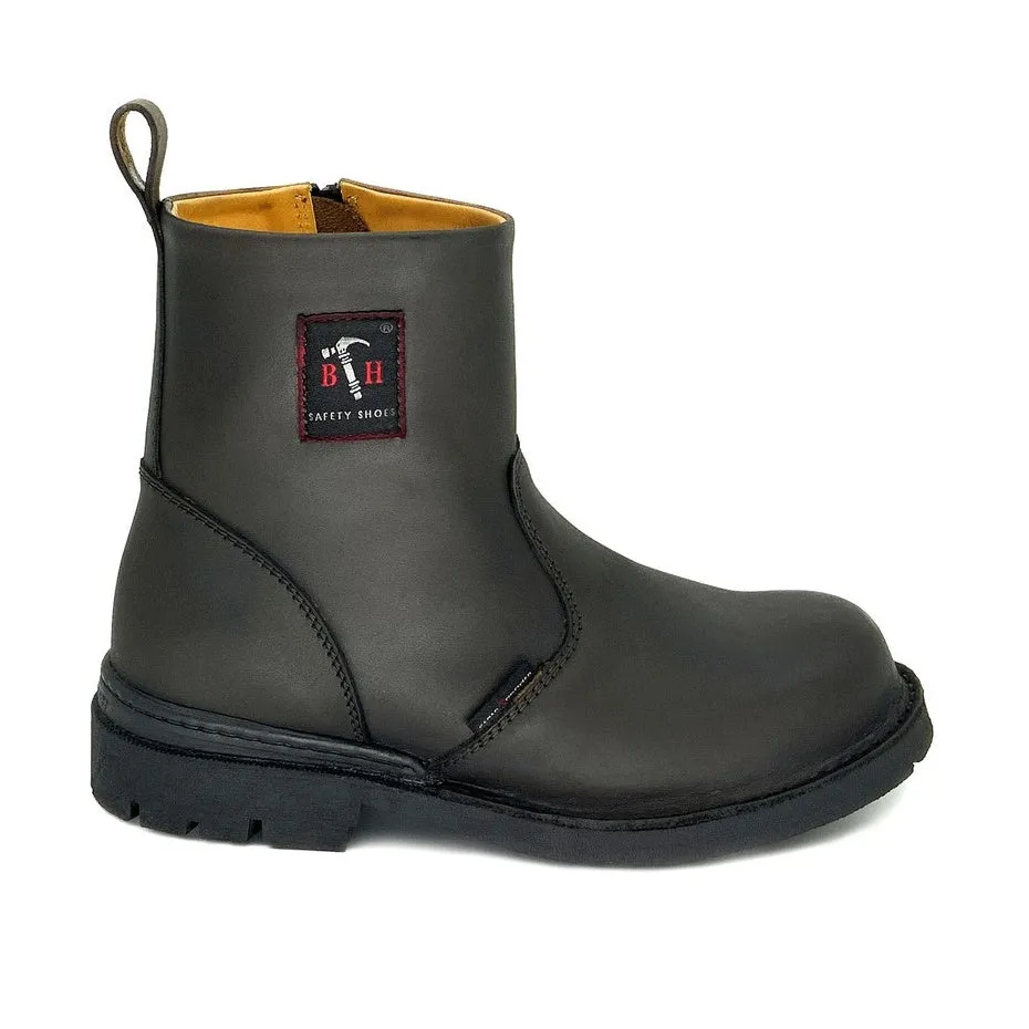 Black Hammer 4000 Series Mid Cut Safety Shoes BH4664 (SIRIM APPROVED)