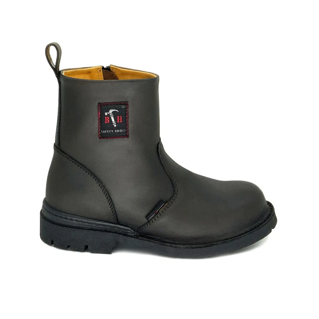 Black Hammer 4000 Series Mid Cut Safety Shoes BH4664 (SIRIM APPROVED)