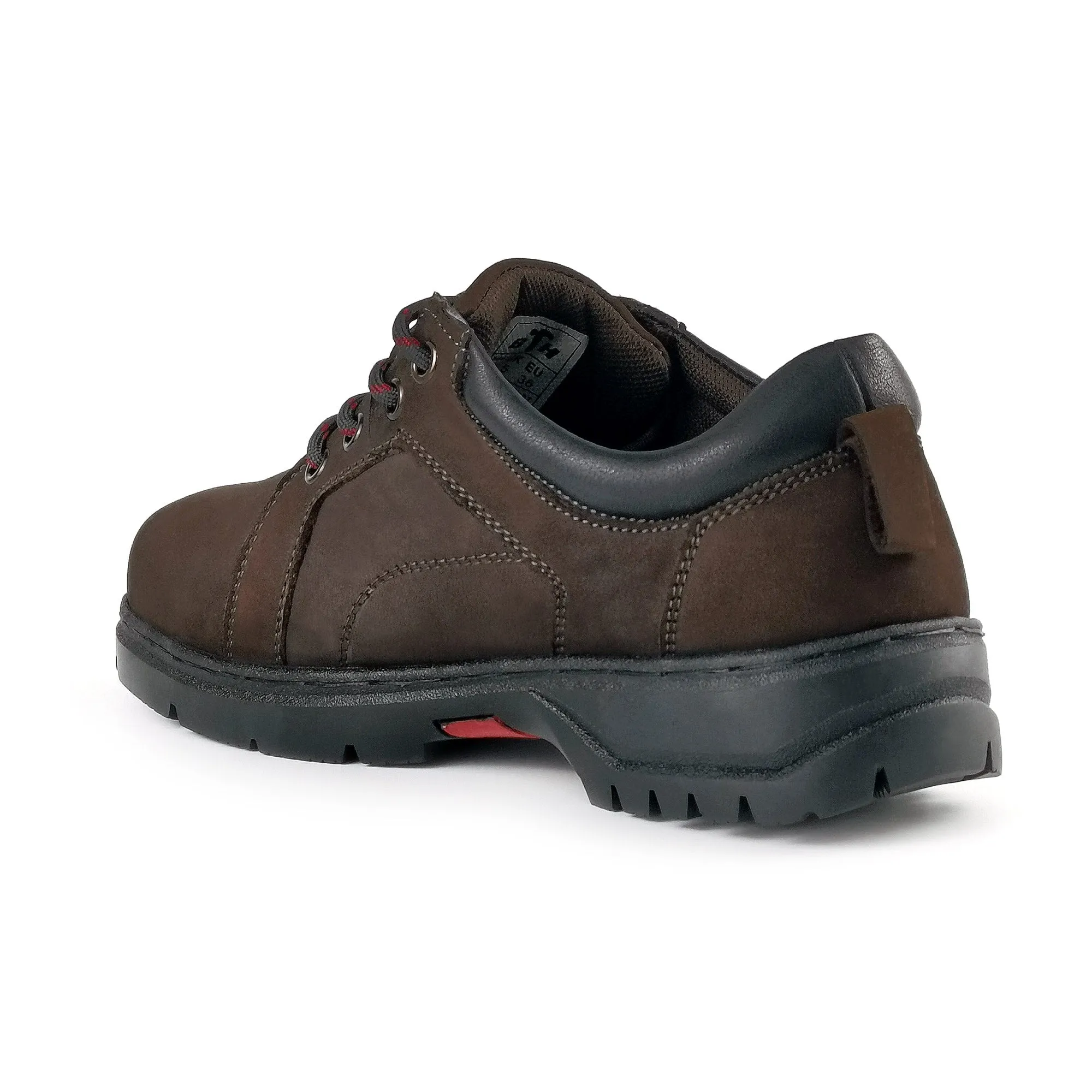 Black Hammer Low Cut Lace Up Ladies Safety Shoes BH 3887