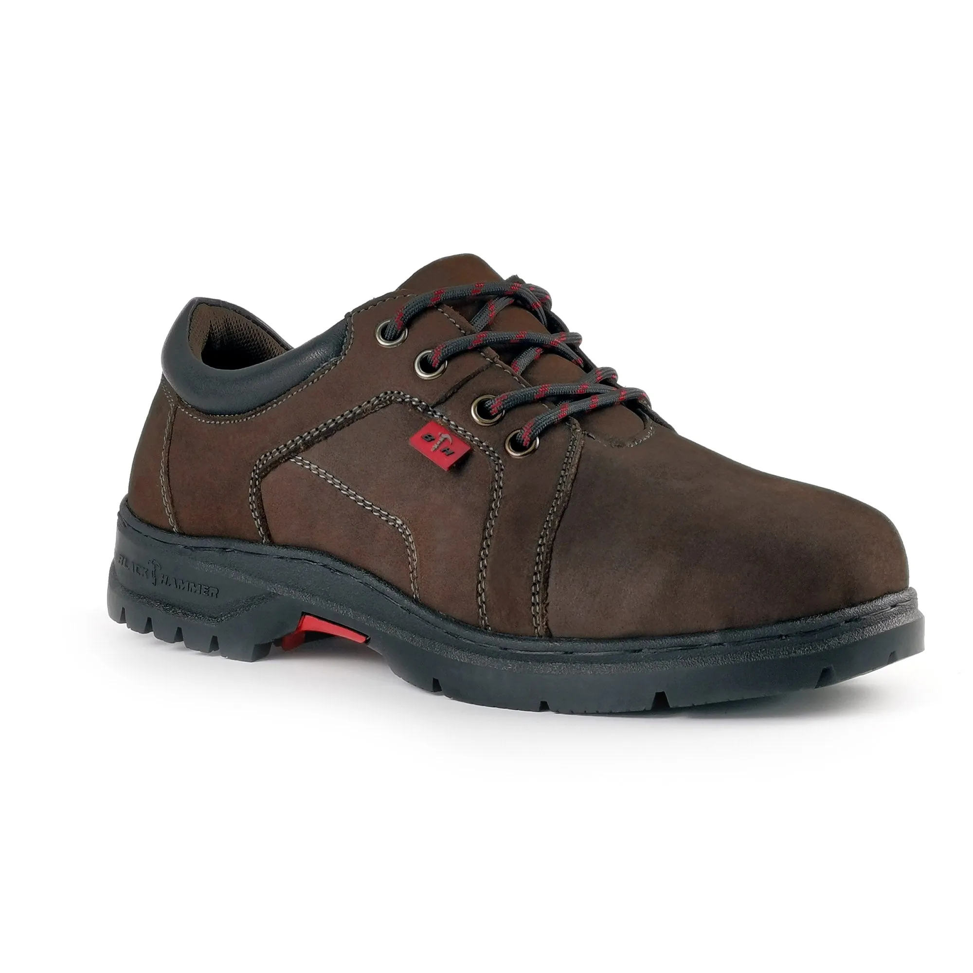 Black Hammer Low Cut Lace Up Ladies Safety Shoes BH 3887