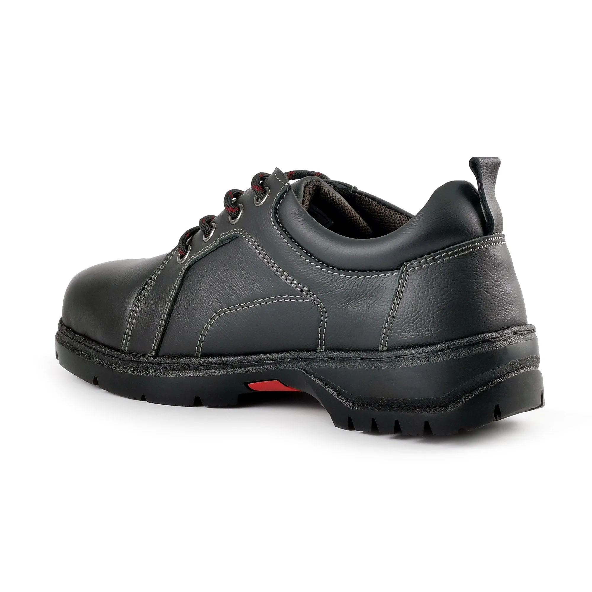 Black Hammer Low Cut Lace Up Ladies Safety Shoes BH 3887