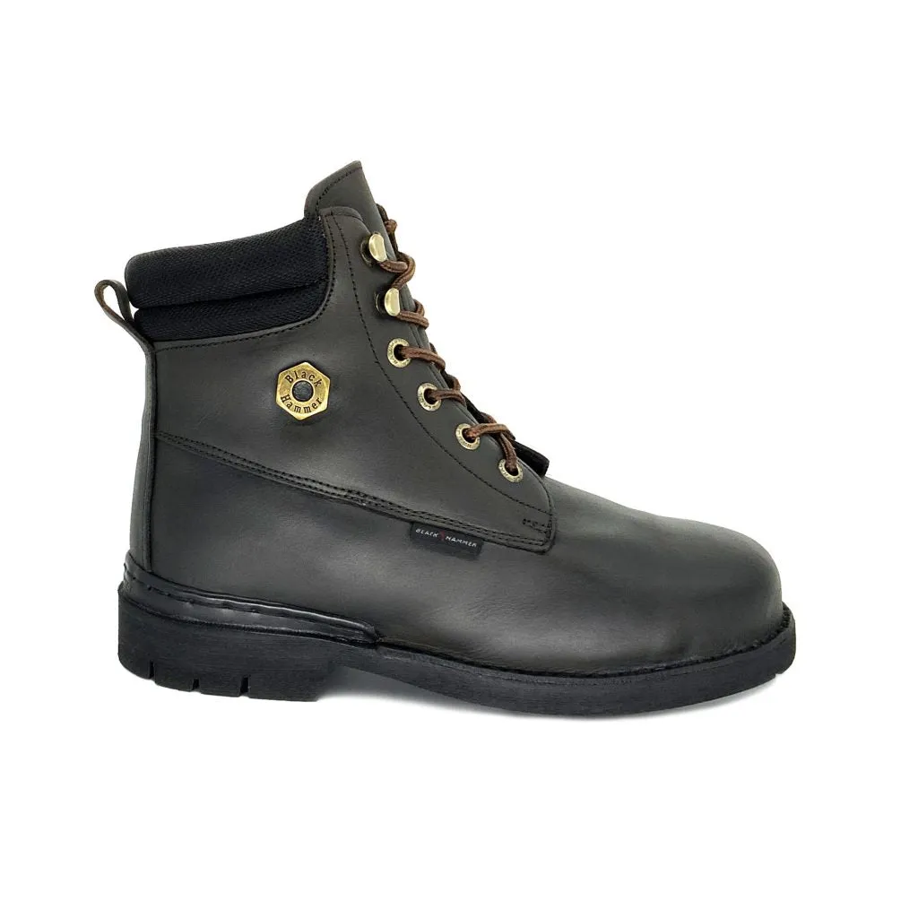 Black Hammer Men 4000 Series Mid Cut Safety Shoes BH4654