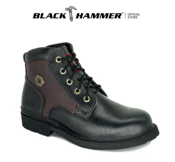 Black Hammer Men 4000 Series Mid Cut Safety Shoes BH4683