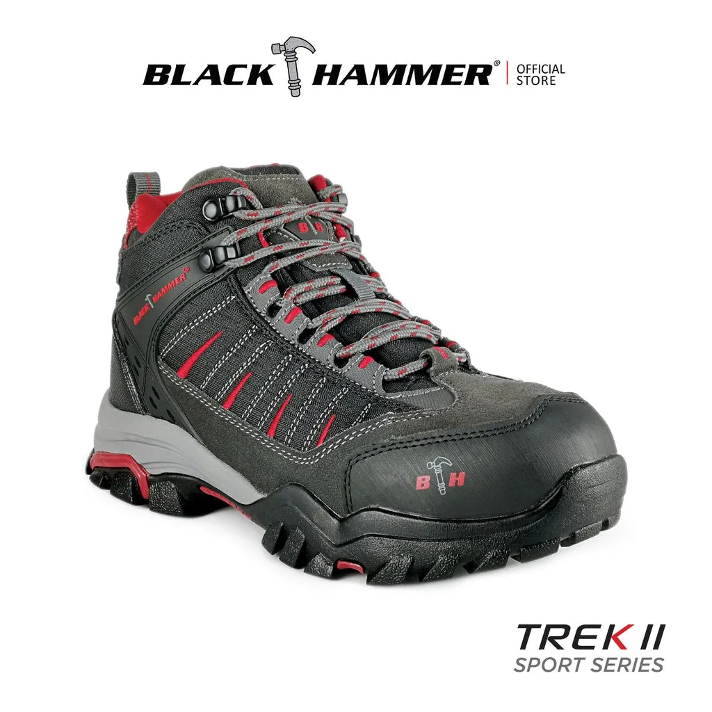 Black Hammer Trek II Men Mid Cut Safety Shoes BHS201604