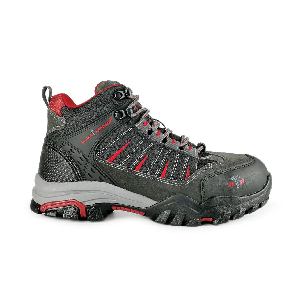 Black Hammer Trek II Men Mid Cut Safety Shoes BHS201604