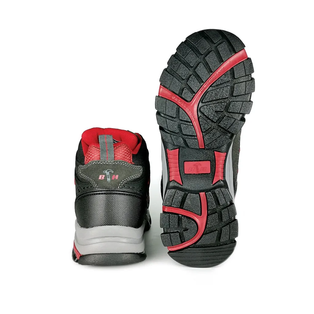 Black Hammer Trek II Men Mid Cut Safety Shoes BHS201604