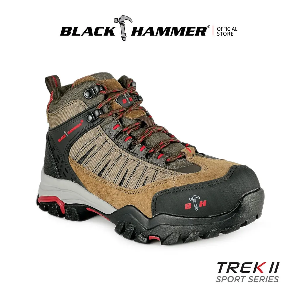Black Hammer Trek II Men Mid Cut Safety Shoes BHS201604
