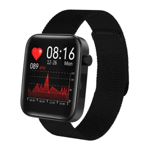 Black Stainless Steel Watch Band