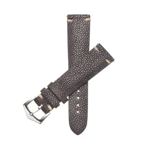 Black Stingray Watch Band