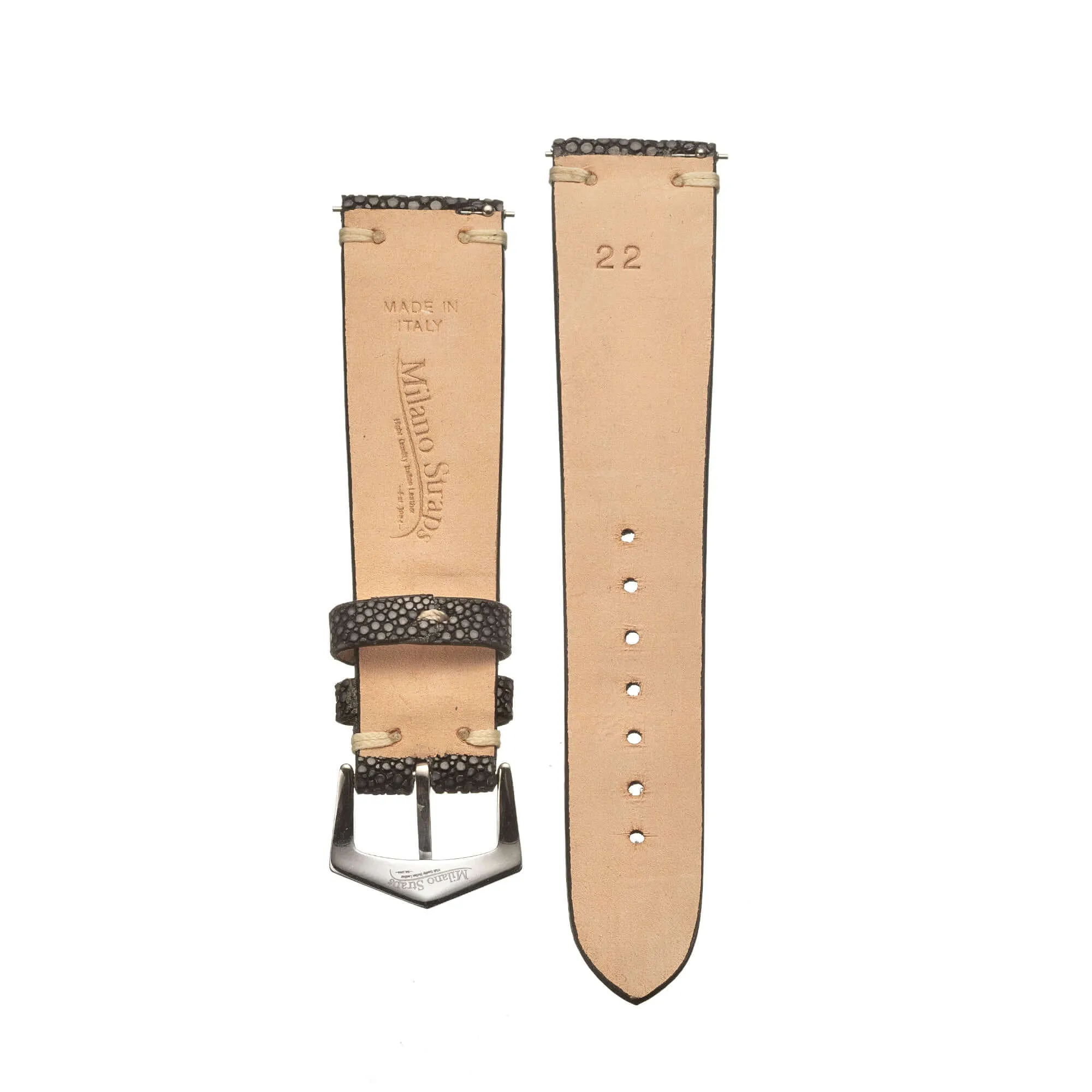 Black Stingray Watch Band