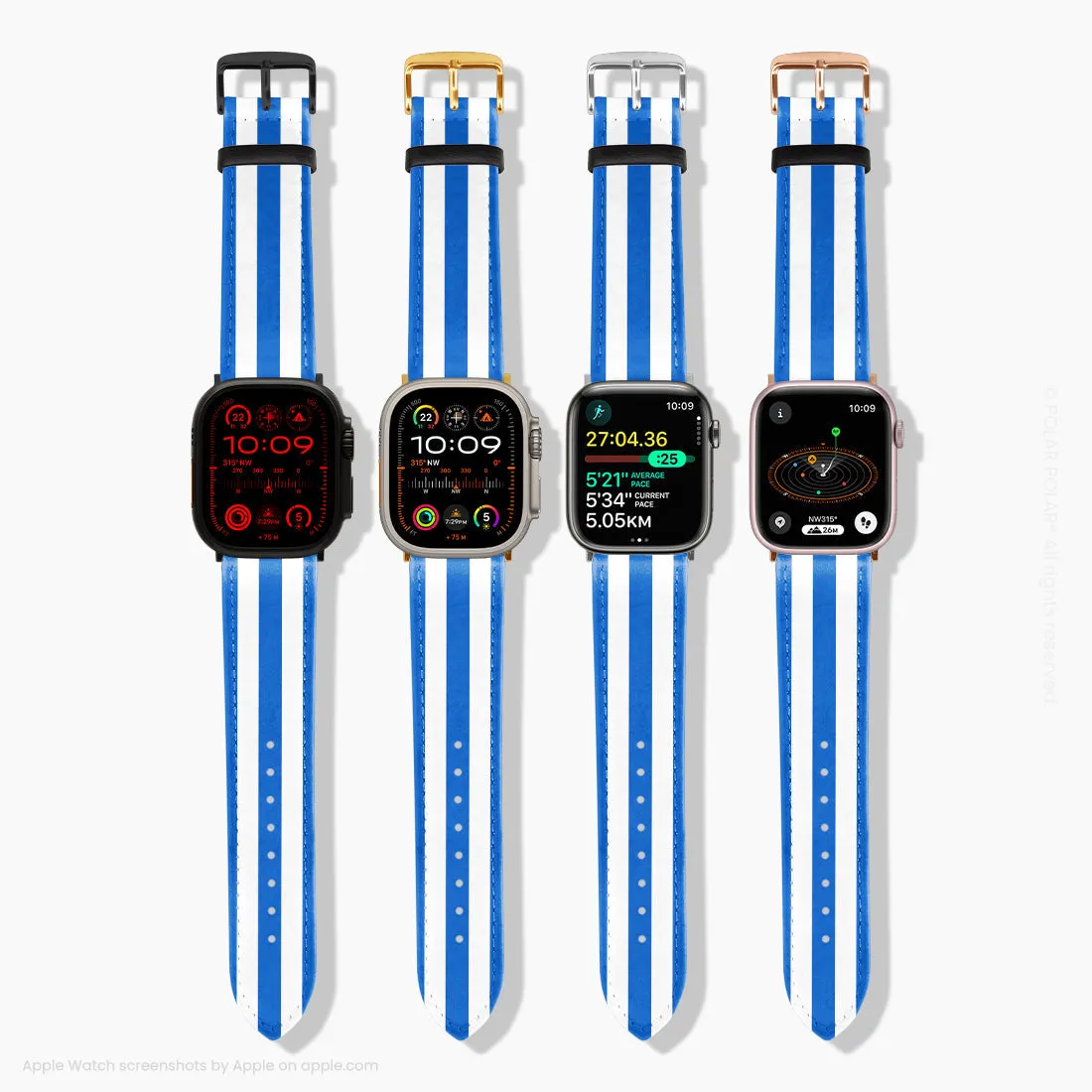 Blue Stripe - Apple Watch Band