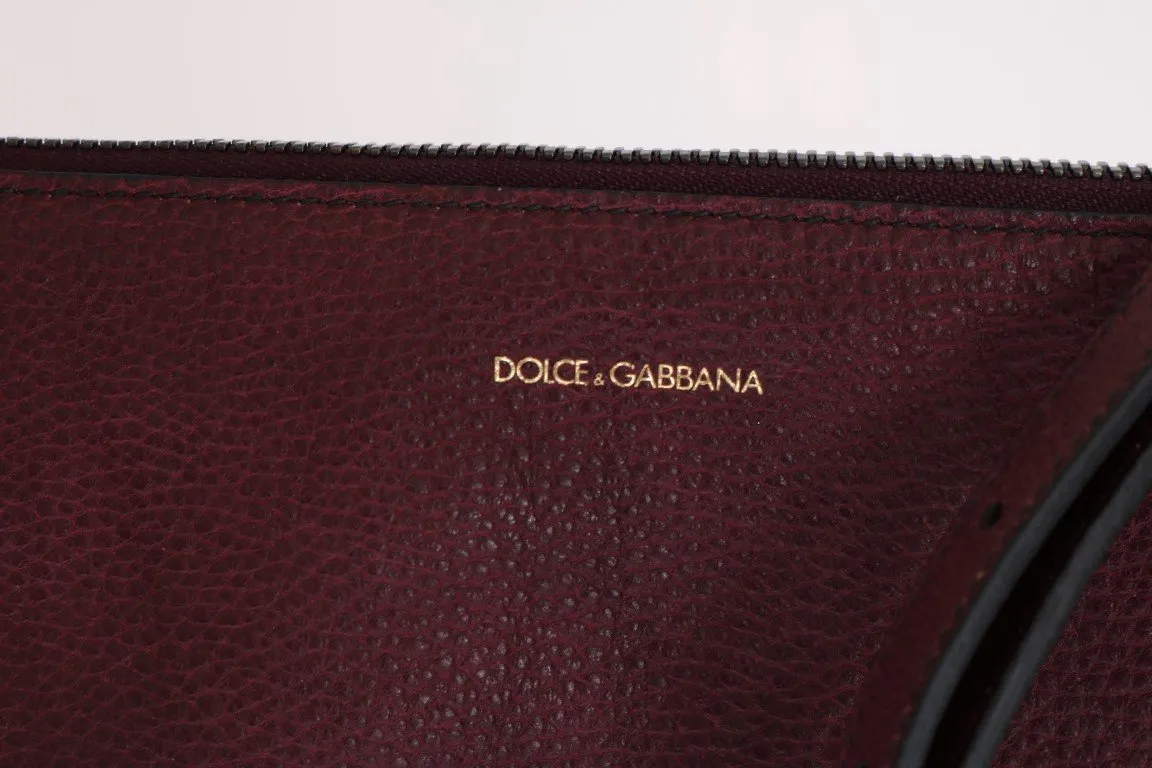 Bordeaux Leather Handbag