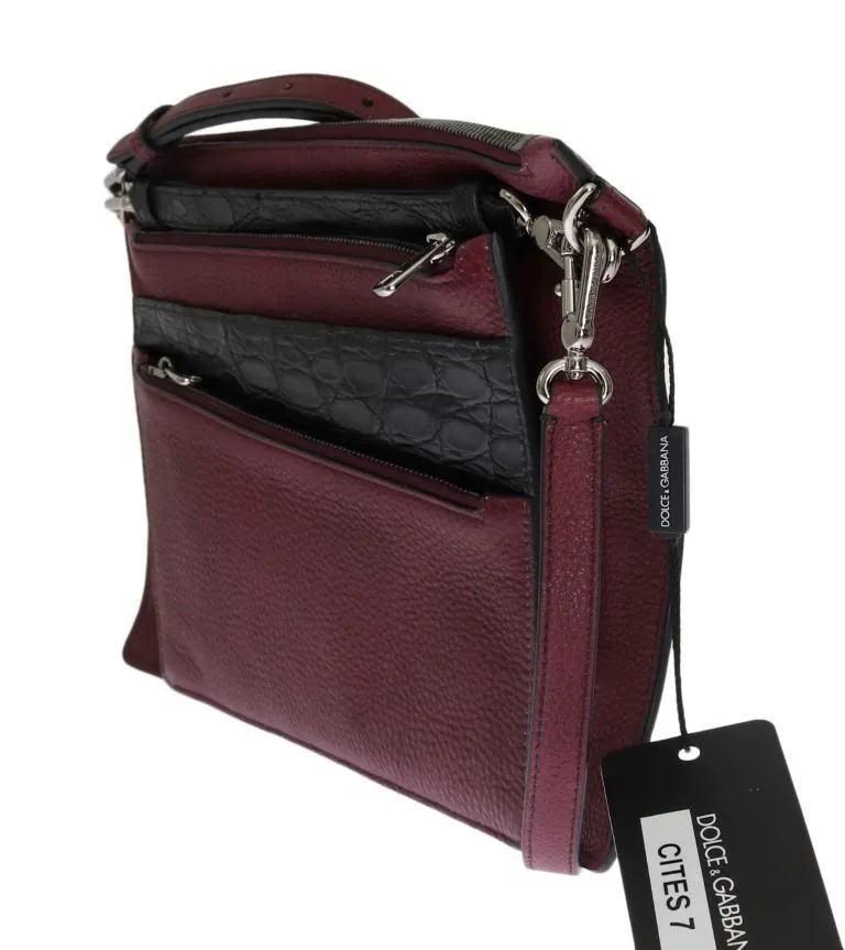 Bordeaux Leather Handbag