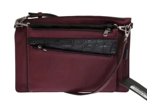 Bordeaux Leather Handbag