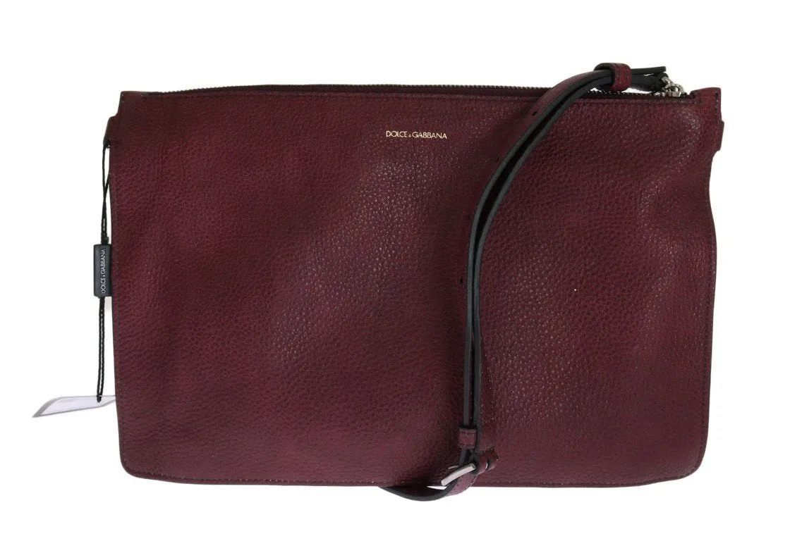 Bordeaux Leather Handbag