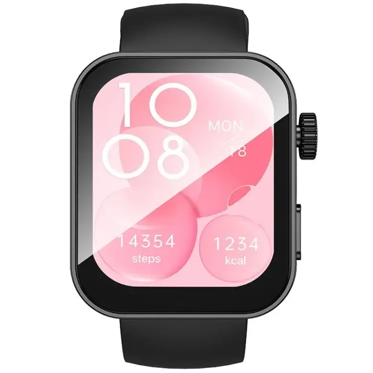 BOROFONE BD13 Smart Sports Watch, 1.83 inch Screen, Support BT Call(Black)