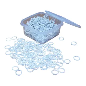 Boxed Rubber Bands White