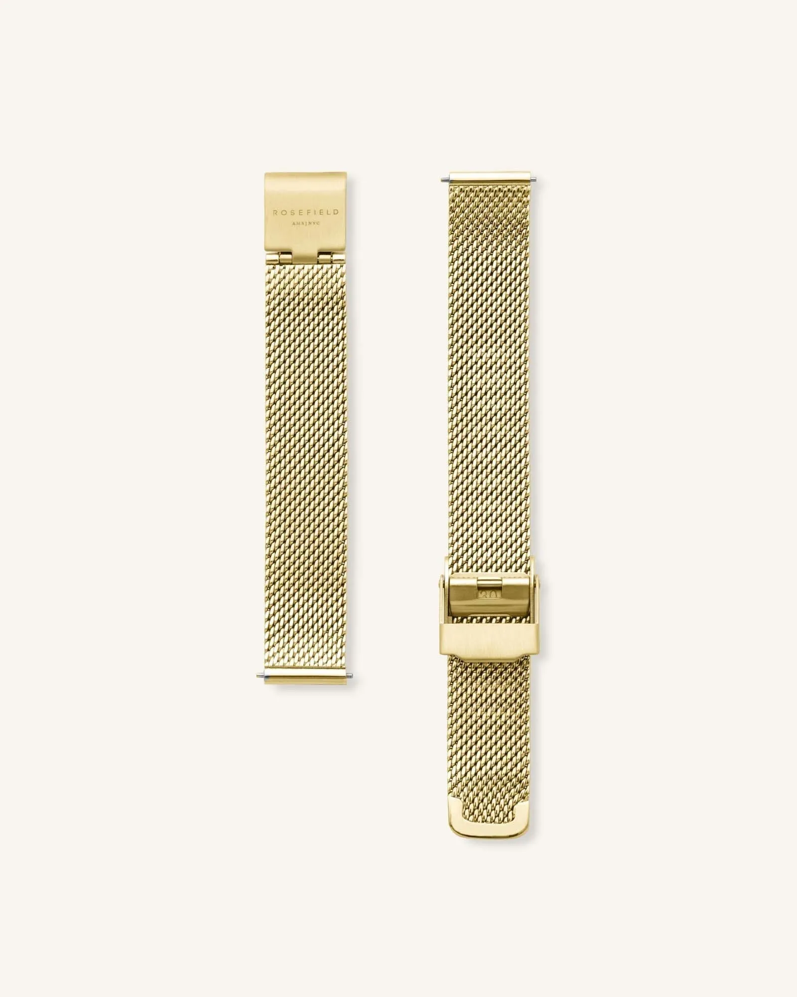 Boxy XS Gold Mesh - Engraved