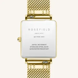 Boxy XS Gold Mesh - Engraved