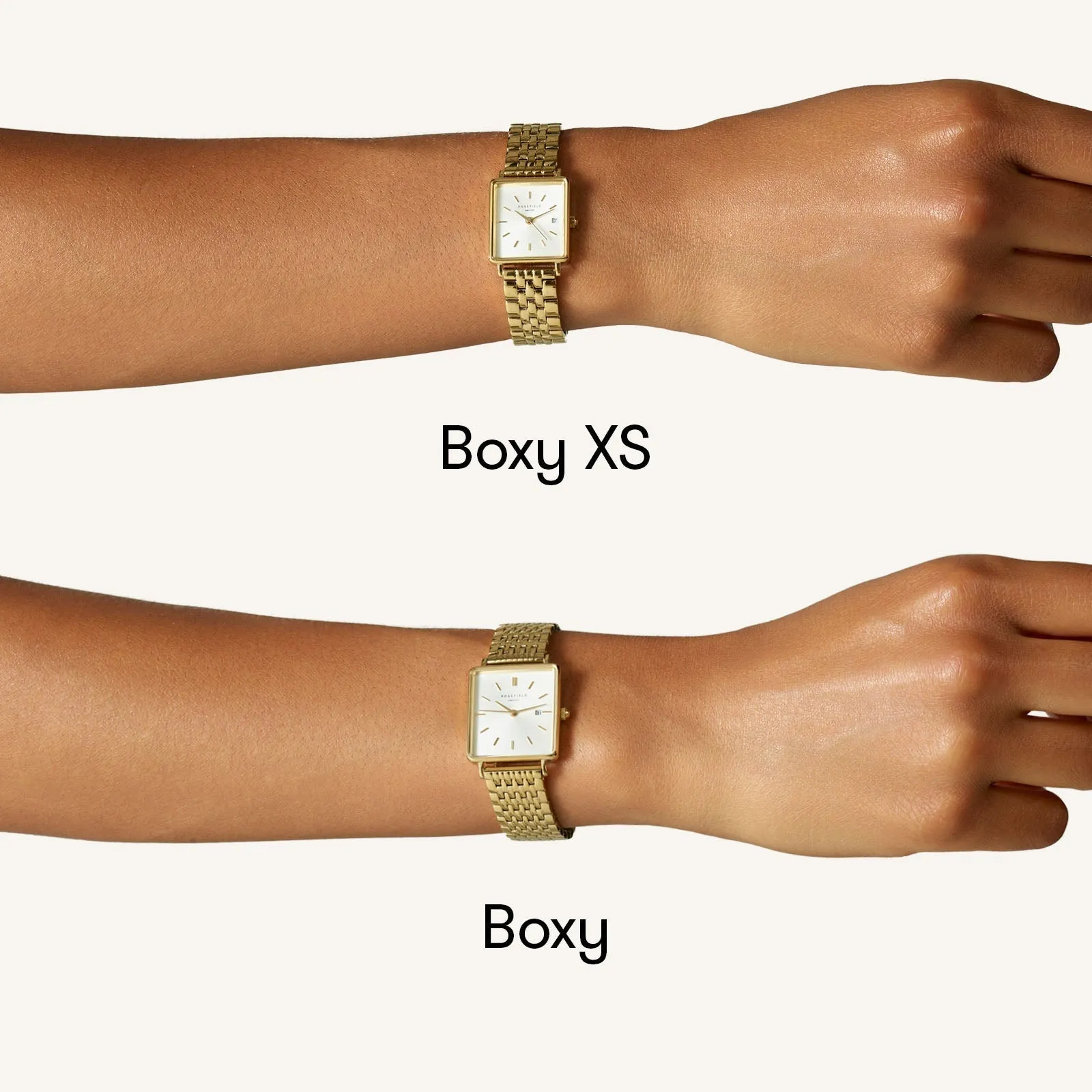 Boxy XS Silver Mesh