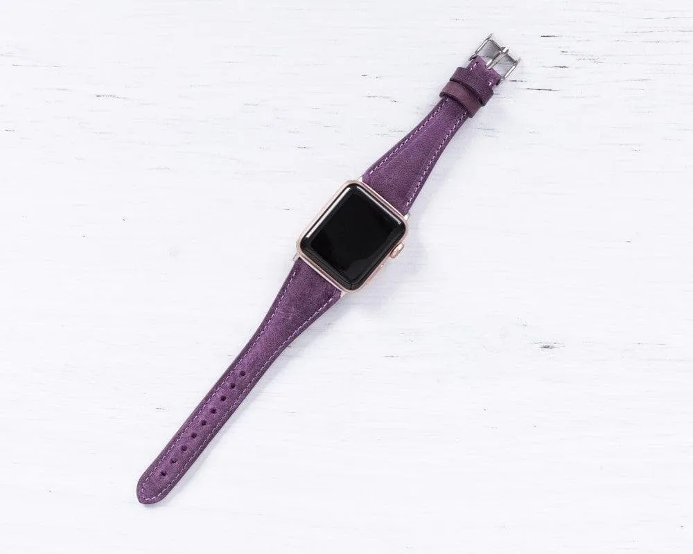Bradford Classic Slim Apple Watch Leather Straps