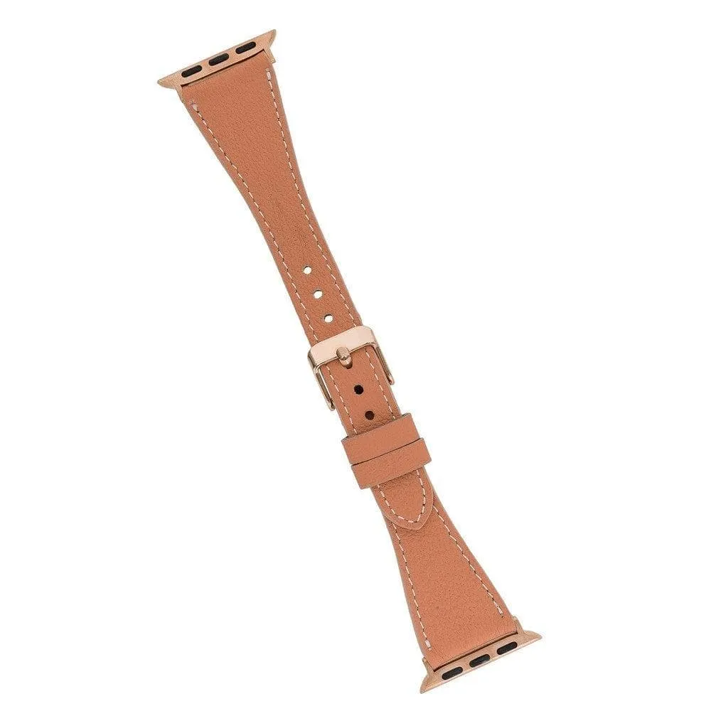 Bradford Classic Slim Apple Watch Leather Straps