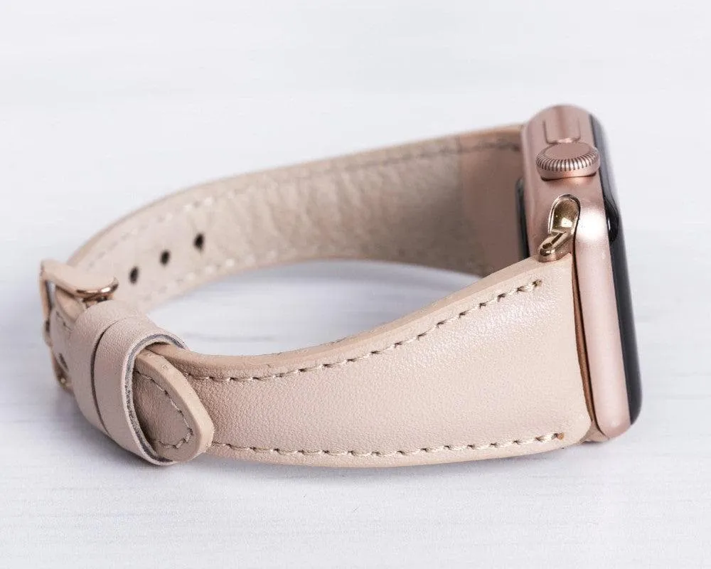 Bradford Classic Slim Apple Watch Leather Straps