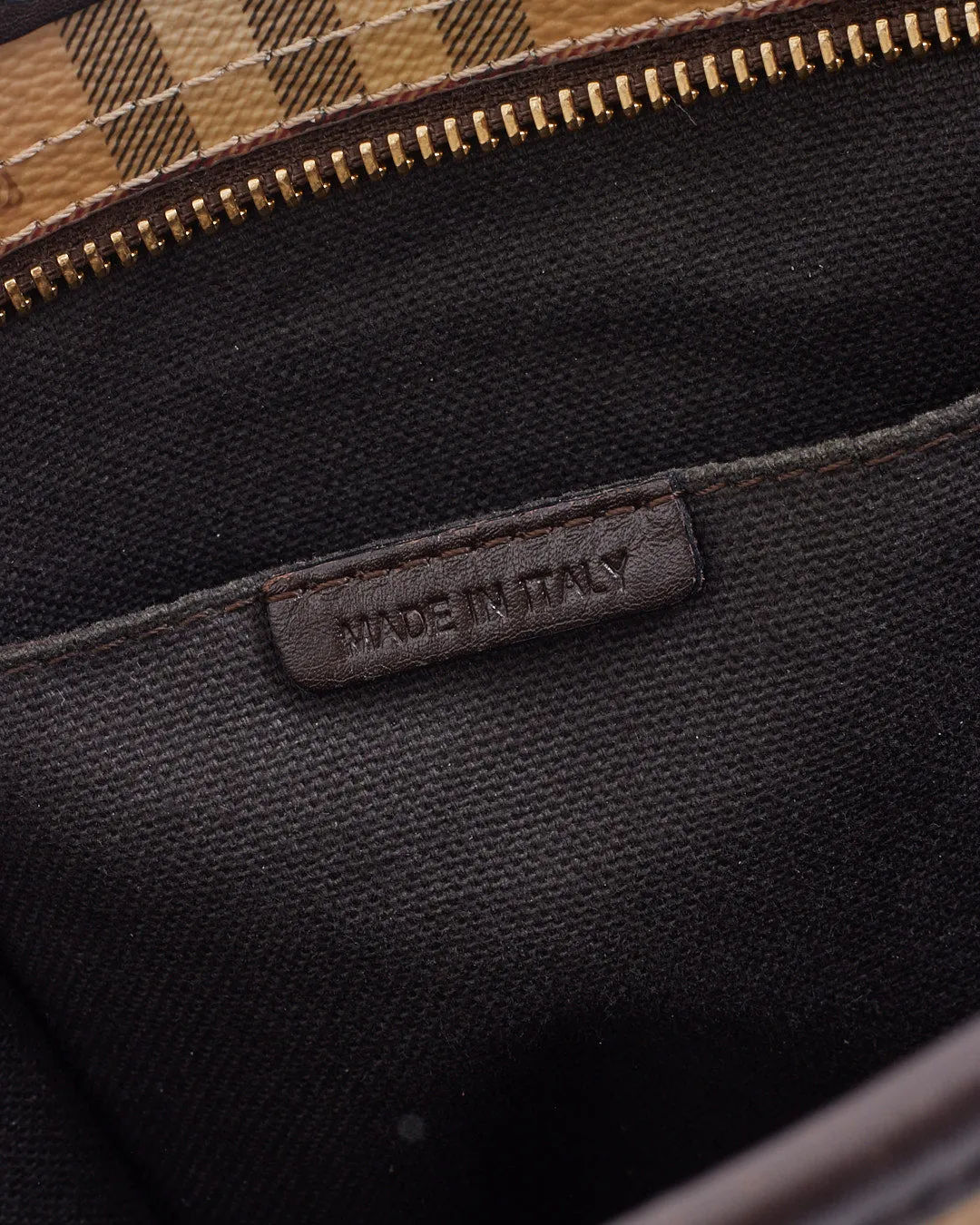 Burberry Nova Check Coated Canvas Tote Bag