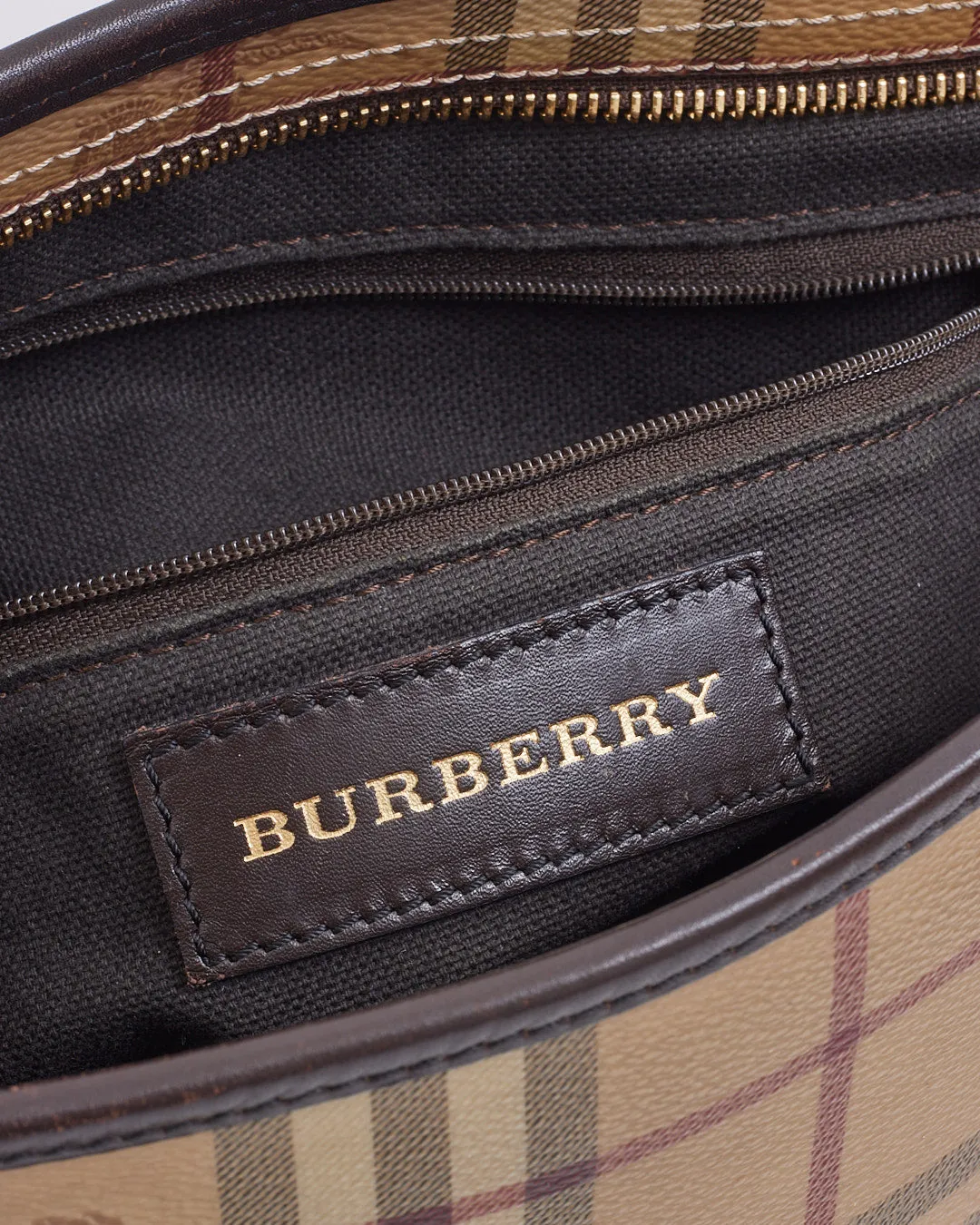 Burberry Nova Check Coated Canvas Tote Bag