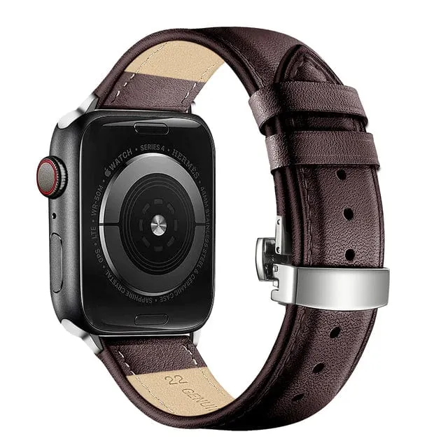 Butterfly Leather Watch Band