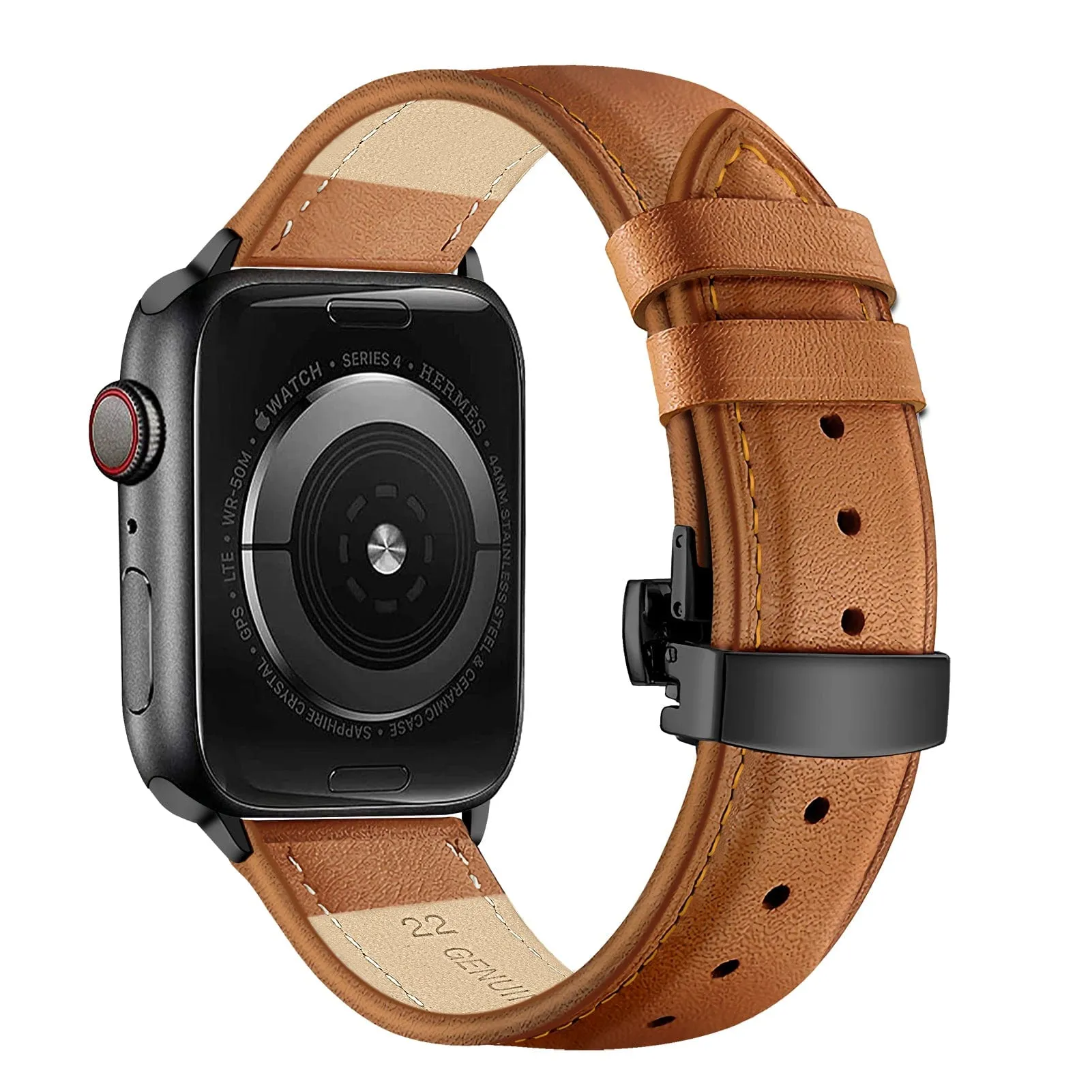 Butterfly Leather Watch Band