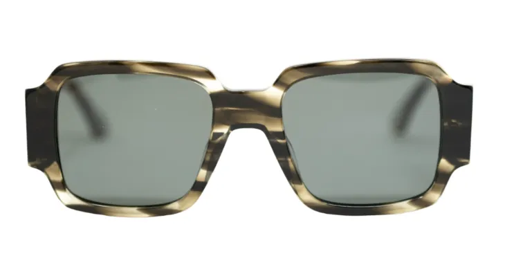 Cairo / Acetate X Wood Series / Polarized Sunglasses