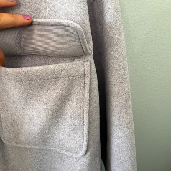 Calia Patch Pocket Shacket in Light Lavender Size M NWOT