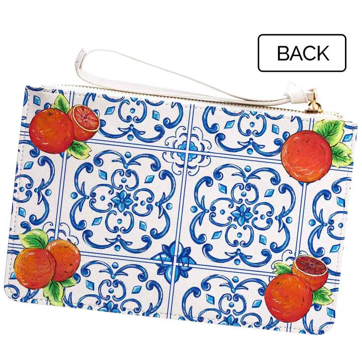 Caltagirone Arancia Clutch Bag