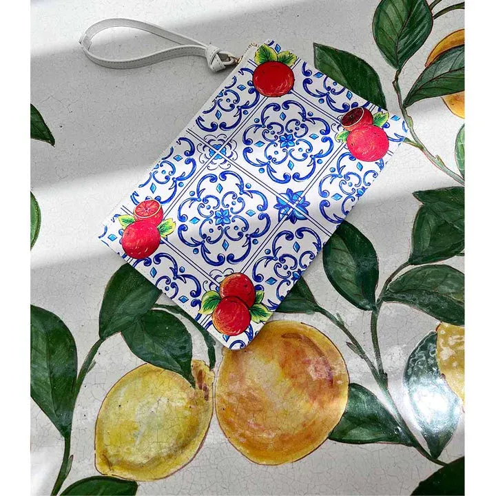 Caltagirone Arancia Clutch Bag