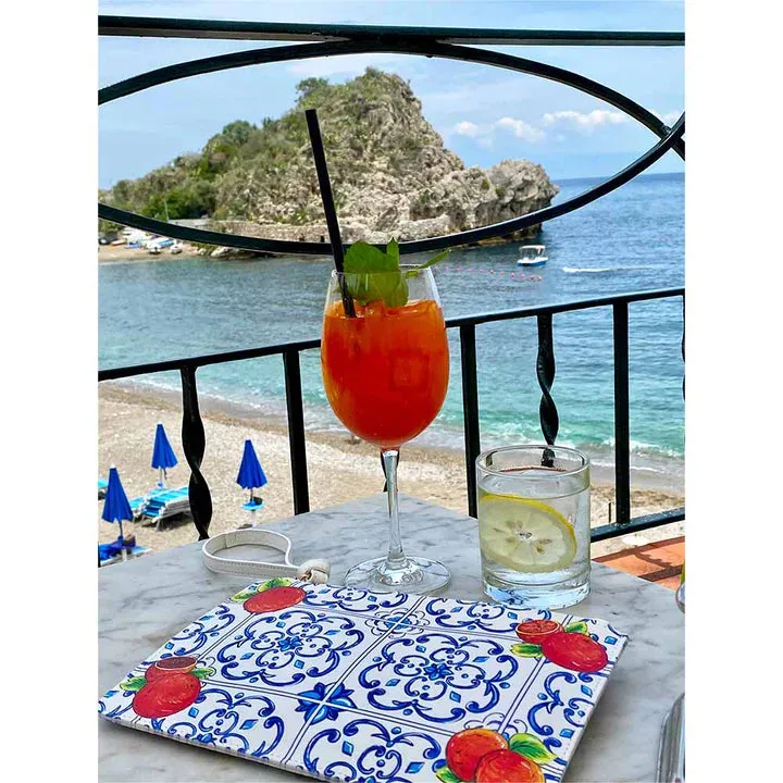 Caltagirone Arancia Clutch Bag