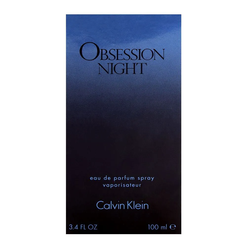 Calvin Klein Obsession Night Eau De Parfum, 100ml | United States | Fragrance For Women
