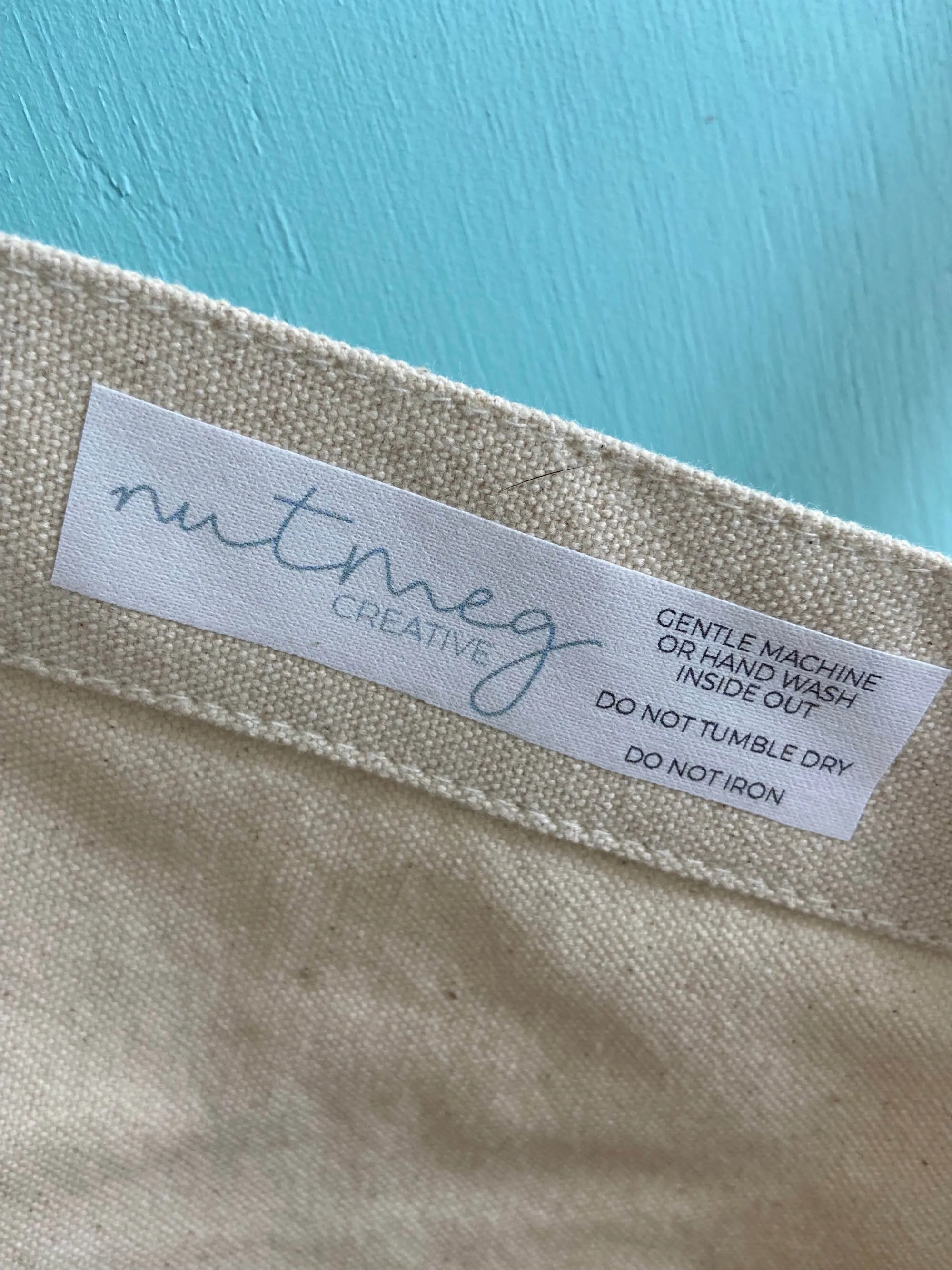 Canvas Tote by Nutmeg Creative - gym bag? nah, gin bag